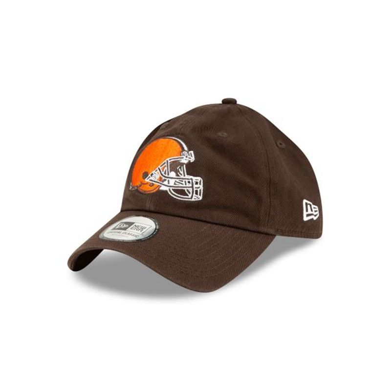 NFL Cleveland Browns Casual Classic Adjustable (AMT4140) - Brown New Era Caps